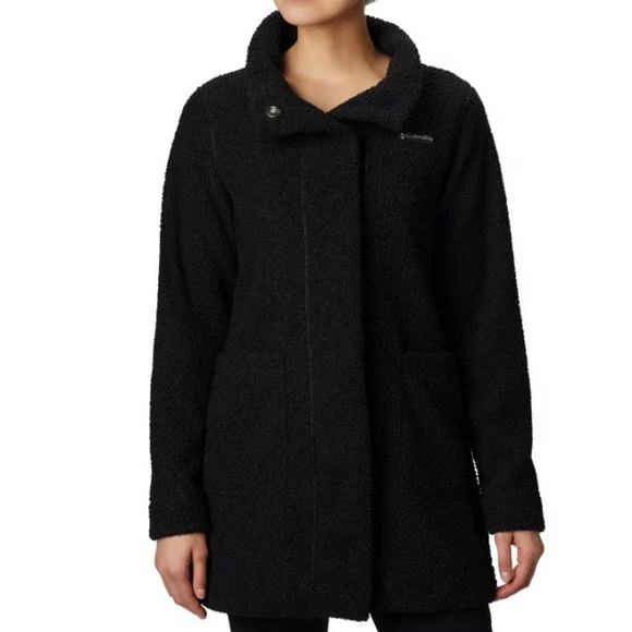 Columbia Panorama Sherpa Fleece Long Jacket - Picture 5 of 6